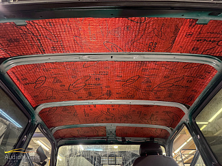 Полная шумоизоляция LADA Niva, материалами линейки Aerocell QP от StP