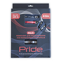 Комплект проводов Pride Max (4кан. 4Ga)