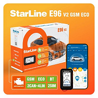 Сигнализация StarLine E96 v2 BT GSM ECO  (2CAN+4LIN) 