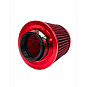 Воздушный фильтр нулевого сопротивления (нулевик) инжекторный (красный, конус)