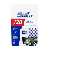 Карта памяти SilverStone Micro SD F1 Speed Card 10 класс (128GB)