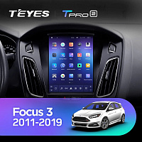 Магнитола TEYES TPRO 2 4/32 (Focus 3 Mk3 2011-2019) тесла стиль