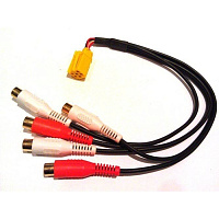 Разъем Mini-ISO GSTAR GS-301 (Woofer 5RCA)