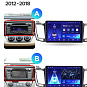 Установочный комплект для 10 дюймов (2012-2018 RAV4 XA40) Тип B