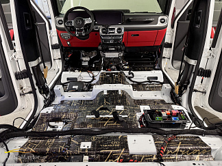 Полная шумоизоляция автомобиля Mercedes Benz G63 AMG