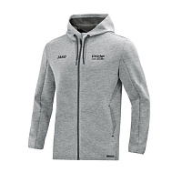 Куртка с капюшоном JAKO серая Pride (XL)