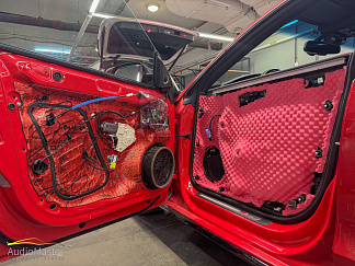 Шумоизоляция дверей в Audi A5